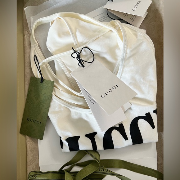 Gucci One-Piece Swimsuit. Tags & Never Worn. - Picture 2 of 6